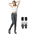 Damen Motorradjeans im Camouflage-Look mit Schutzprotektoren und Stretch-Einsätzen - 3XS / Graue Tarnung