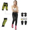 Jeans protettivi moto neri da donna con zone elasticizzate e protezioni CE - XXS / Nero