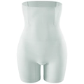 Gaine amincissante taille haute sans couture avec panneaux de compression en vert menthe - Bleu Azur