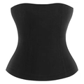 Corsetto stringivita nero con cuciture rinforzate per il controllo della pancia post-parto - XS/S / Nero (Altezza 28CM)
