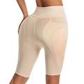 Faja moldeadora de talle alto color piel para realce de glúteos y control de abdomen - S / Color Piel