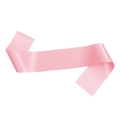 Detalle de banda de satén rosa brillante para fiestas y ceremonias oficiales - Rosa Claro