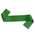 Groene satijnen ceremoniële sjerp met gladde textuur voor feesten en missverkiezingen - Donker Inktgroen