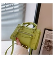 Borsa da moto verde frutta alla moda con nappe lunghe e tracolla regolabile versatile - Verde