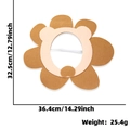 Sonnenblumen-Filzmaske für Kinder und Haustiere mit verstellbarem Gummiband Maße - Lion Stil