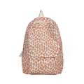 Sac à dos crème chic à motifs floraux orange fabriqué en tissu Oxford durable - Rose