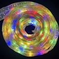 Nastro natalizio a LED dorato con motivi colorati di stelle e luna per decorazioni fai-da-te - 10m / Oro Bronzato (Luce Colorata)