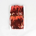 Metallic red foil fringe curtain 1x2m for party backdrop wall decor with shiny finish - Red