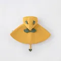 Cape de dinosaure à capuche jaune pour bébé avec ailes vertes et queue pour l'hiver - 80 / Jaune