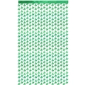 Tenda a frange verde con decorazioni a forma di colomba per sfondo di festa di Natale - Verde