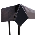 Tovaglia nera lucida per Halloween per decorazioni di feste in materiale vinile PVC flessibile - Black 2.7m Tablecloth