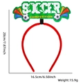 Soccer competition headband party favor for football fans featuring soccer ball design - One Size / Soccer Trumpet Style