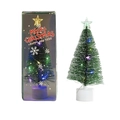 Mini albero di Natale a LED luminoso con confezione regalo per decorazione tavola - Piccolo Albero Luminoso 17cm