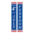 Independence Day porch banner set with Happy 4th of July stars and stripes design - HAPPY 4th of JULY (6)