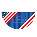 US Independence Day pleated fan flag bunting for July 4th outdoor party decoration - Stars and Stripes Celebrate Style (02)