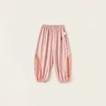 Pantaloni antizanzare rosa per bambini con rete traspirante e stampa a cuore a cartoni - Rosa / 80