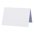 Minimalist white hollow place card made of 250g premium paper for wedding table decor - White 250G