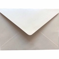 Classic cream pearl paper envelope with V-flap and elegant textured finish - 19.3x13.5cm Rectangular Style (150G Long Dusty Pink)