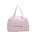Bolsa de viaje de nailon rosa claro con gran capacidad para deporte y viajes - Rosa