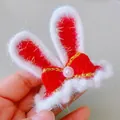 Red Bow Bunny Ears