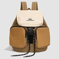 Wasserdichter Damen Rucksack aus Nylon in Khaki, große Kapazität von NORTHMANSEN - Warmes Braun