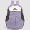 Mochila bicolor morada y negra con logo Northnansen para el tiempo libre y senderismo - Púrpura Lavanda