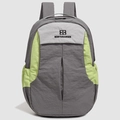 Mochila de ocio al aire libre en gris y verde lima con el logo de NORTHNANSEN - Verde Brote