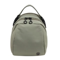 Bolso deportivo verde claro de nailon con asa superior y detalle de logo M - Verde