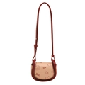 Bolso de silla rosa con ribete rojo oscuro e ilustraciones de dibujos animados de osos - Rojo
