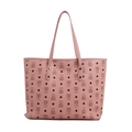 Borsa tote rosa con stampa classica di orsetti e grande capacità per il pendolarismo - Rosa