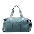 Bolsa de deporte grande de nailon azul Morandi para fitness y viajes con correa - Azul