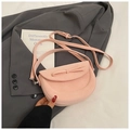 Bolso de silla rosa con lazo y correa ajustable para mujeres con estilo elegante - Rosa