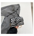 Borsa a mano alla moda con stampa zebra, catena dorata e manico superiore raffinato - Zebra Print