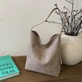 Sac hobo minimaliste en daim gris avec bandoulière réglable et grande capacité de rangement - Camel (Sans Pendentif)