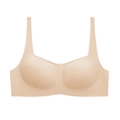 Reggiseno senza cuciture color nudo con scollo quadrato e supporto morbido - Pelle chiara