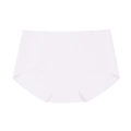 Mutande da donna a vita alta senza cuciture antibatteriche in tessuto elastico bianco - S/M / Bianco