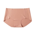 Slip a vita alta senza cuciture color carne con controllo della pancia da donna - S/M / Rosa