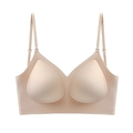 Soutien-gorge invisible dos nu couleur chair avec design en U et bretelles fines - Chair Claire (Version Jelly)
