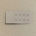 Nahtlose graue BH-Verlängerung mit zwei Haken und vier Reihen für optimalen Komfort - Einheitsgröße / Tief Hautfarben (2 Reihen)