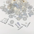 Confetti disco party con note e stelle olografiche glitterate per decorazioni feste - Stile Misto 100pcs
