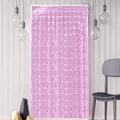 Tenda a quadratini rosa luccicanti per decorazione murale di feste ed eventi - 1m*2m / Rosa