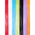 Tende a frange opache da 2 m in rosso bianco blu verde nero viola e arancione - 1m*1m / Lucido Multicolore Giuntura