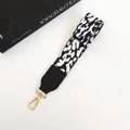 Kurze Leoparden-Handgelenkschlaufe mit schwarzem Lederende und goldenem Verschluss Modell 4 - Nr.4 Leopard (Schwarzes Leder + Goldener Haken)