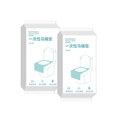 Waterproof disposable toilet seat covers, 10-pack portable travel hygiene pads in blue white - Blue Toilet Seat Cover (coated) / 40x60cm [10 Pieces/pack]