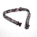 Cintura tattica mimetica in nylon per studenti con fibbia a sgancio rapido in plastica nera - Fibbia Tattica Mimetica (Mix Verde Militare)