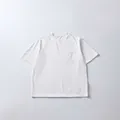 Camiseta blanca de manga corta con bolsillo en el pecho y un corte relajado y casual - S / Blanco