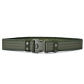 Cintura tattica in nylon verde oliva con fibbia a sgancio rapido durevole per uomo - 130cm / Verde Militare