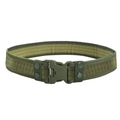 Military green tactical nylon belt with durable quick release buckle and reinforced stitching - Army Green / 130cm