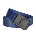 Cintura tattica in nylon con fibbia in alluminio blu navy per outdoor e tempo libero - 125cm / Blu navy