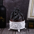 European style faux charcoal fireplace lamp with rose relief base for home decoration - Treasure Brazier Charcoal Light